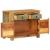 Dulap, 68x35x55 cm, lemn masiv reciclat  GartenMobel Dekor