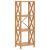 Raft cu 4 niveluri, 40x30x112 cm, lemn masiv de stejar GartenMobel Dekor