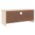 Dulap TV cu sertare „ALTA” 100x35x41 cm, lemn masiv de pin GartenMobel Dekor