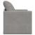 Canapea extensibilă de podea 2 în 1, gri, 122x204x55 cm catifea GartenMobel Dekor