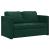 Canapea extensibilă de podea 2 în 1, verde închis, 122x204x55cm GartenMobel Dekor