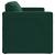 Canapea extensibilă de podea 2 în 1, verde închis, 122x204x55cm GartenMobel Dekor