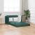 Canapea extensibilă 2 în 1, verde închis, 112x174x55 cm, textil GartenMobel Dekor