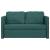 Canapea extensibilă 2 în 1, verde închis, 112x174x55 cm, textil GartenMobel Dekor