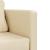 Canapea extensibilă 2 în 1, crem, 112x174x55 cm, textil GartenMobel Dekor