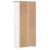Bibliotecă BODO, alb, 82x40x173 cm, lemn masiv pin, 5 rafturi GartenMobel Dekor