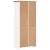 Bibliotecă BODO, maro, 82x40x173 cm, lemn masiv pin, 5 rafturi GartenMobel Dekor