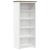 Bibliotecă BODO, maro, 82x40x173 cm, lemn masiv pin, 5 rafturi GartenMobel Dekor
