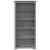 Bibliotecă BODO, gri, 82x40x173 cm, lemn masiv pin, 5 rafturi GartenMobel Dekor