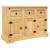 Bufet „Corona” maro 112x44x78 cm lemn masiv de pin mexican GartenMobel Dekor