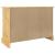 Bufet „Corona” maro 112x44x78 cm lemn masiv de pin mexican GartenMobel Dekor
