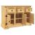 Bufet „Corona” maro 112x44x78 cm lemn masiv de pin mexican GartenMobel Dekor