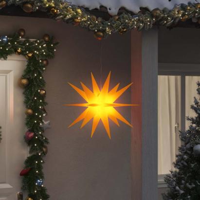 Lumină de Crăciun cu LED, galben, 57 cm, pliabil GartenMobel Dekor