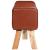 Bancă de gimnastică, maro, 160 cm, piele naturală GartenMobel Dekor