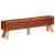 Bancă de gimnastică, maro, 160 cm, piele naturală GartenMobel Dekor