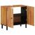 Dulap pentru chiuveta de baie, 62x33x58cm, lemn masiv de acacia GartenMobel Dekor