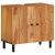 Dulap pentru chiuveta de baie, 62x33x58cm, lemn masiv de acacia GartenMobel Dekor
