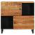 Dulap lateral, 80x33x75 cm, lemn masiv de acacia GartenMobel Dekor