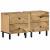 Noptiere, 2 buc., 40x33x46 cm, lemn masiv de acacia GartenMobel Dekor