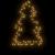 Decorațiune brad cu lumini de Crăciun cu țăruși, 80 LED, 60 cm GartenMobel Dekor