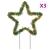 Decor stele luminoase de Crăciun cu țăruși 3 buc. 50 LED 29 cm GartenMobel Dekor