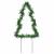 Decor brad cu lumini de Crăciun cu țăruși 3 buc. 50 LED 30 cm GartenMobel Dekor