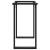Picioare Măsuță de cafea O-Frame 80x40x73 cm Oţel GartenMobel Dekor