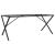 Picioare masă de sufragerie X-Frame 160x80x73 cm Oţel GartenMobel Dekor
