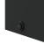Dulap cu oglindă de baie cu LED, negru, 42x13x70 cm, arcuit GartenMobel Dekor