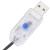 Pom de Crăciun LED 200 LED-uri Albastru 180 cm GartenMobel Dekor
