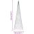 Pom de Crăciun LED 1534 LED-uri Albastru 500 cm GartenMobel Dekor