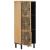 Dulap lateral, 40x33x110 cm, lemn masiv de mango   GartenMobel Dekor