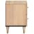 Noptiere, 2 buc., 40x33x46 cm, lemn masiv de acacia GartenMobel Dekor