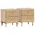 Noptiere, 2 buc., 40x33x46 cm, lemn masiv de acacia GartenMobel Dekor