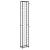 Suport sticle vin 57 de sticle, negru 34x18x200 cm fier forjat GartenMobel Dekor