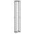 Suport sticle vin 57 de sticle, negru 34x18x200 cm fier forjat GartenMobel Dekor