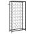 Suport sticle vin, 45 de sticle negru 54x18x100 cm fier forjat GartenMobel Dekor