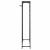 Suport sticle vin, 45 de sticle negru 54x18x100 cm fier forjat GartenMobel Dekor
