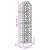 Suport sticle vin 73 de sticle, negru 45x36x200 cm fier forjat GartenMobel Dekor