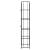 Suport sticle vin 73 de sticle, negru 45x36x200 cm fier forjat GartenMobel Dekor