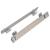 Coșuri retractabile din sârmă, 2 buc., argintiu, 45 cm GartenMobel Dekor