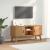 Dulap TV „OLDEN”, maro, 114x43x57 cm, lemn masiv pin GartenMobel Dekor