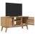 Dulap TV „OLDEN”, maro, 114x43x57 cm, lemn masiv pin GartenMobel Dekor