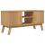 Dulap TV „OLDEN”, maro, 114x43x57 cm, lemn masiv pin GartenMobel Dekor