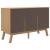 Dulap "OLDEN", maro, 114x43x73,5 cm, lemn masiv pin GartenMobel Dekor