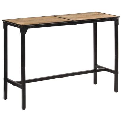 Masă de bar, 150x55x107 cm, lemn masiv de mango nefinisat GartenMobel Dekor