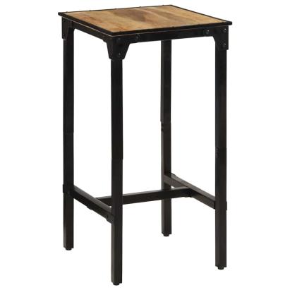 Masă de bar, 60x55x107 cm, lemn masiv de mango nefinisat GartenMobel Dekor