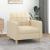 Fotoliu canapea, crem, 60 cm, material textil GartenMobel Dekor
