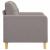 Fotoliu canapea, gri taupe, 60 cm, material textil GartenMobel Dekor