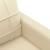 Canapea cu 2 locuri, crem, 120 cm, material textil GartenMobel Dekor